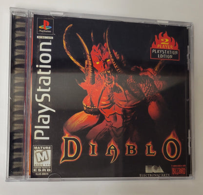 Diablo - Sony PlayStation 1 PS1 Modded Complete in Box (CIB) - New and Mint Condition