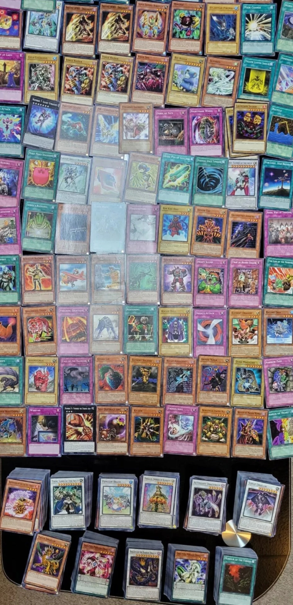 Amazing STORAGE LOCKER Find Huge 1st Edition Yugioh Card Lot 1000+ MINT Cond.