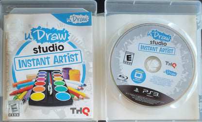 U Draw Instant Studio + PAD/Hookups Included! - Sony PlayStation 3 PS3 Pre-Owned Great Shape Tested & Working