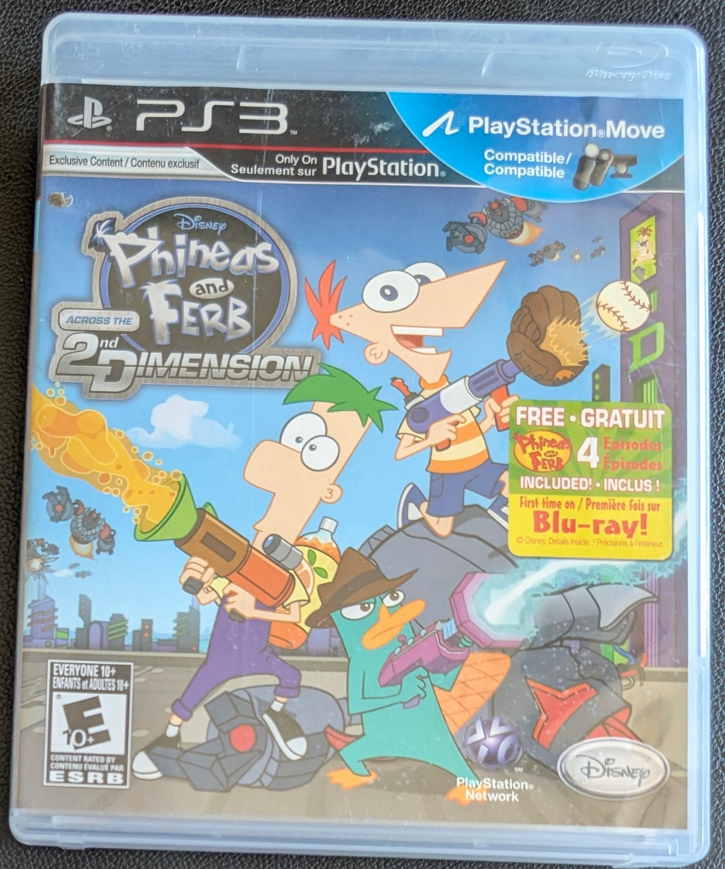 Phineas and Ferb: Across the 2nd Dimension (2011) - CIB PlayStation 3 (PS3) | RE-Sealed