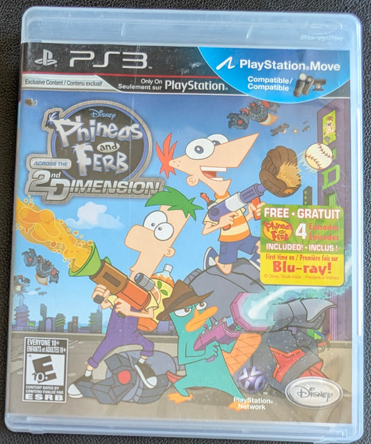 Phineas and Ferb: Across the 2nd Dimension (2011) - CIB PlayStation 3 (PS3) | RE-Sealed