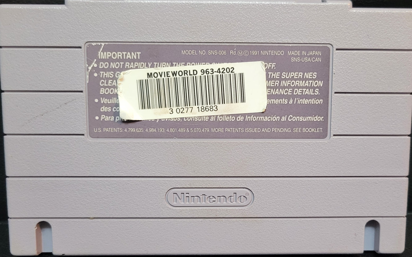 Authentic Spanky's Quest - SNES - Super Nintendo Ent. System 1992 NTSC Cartridge Plus Plastic Protector