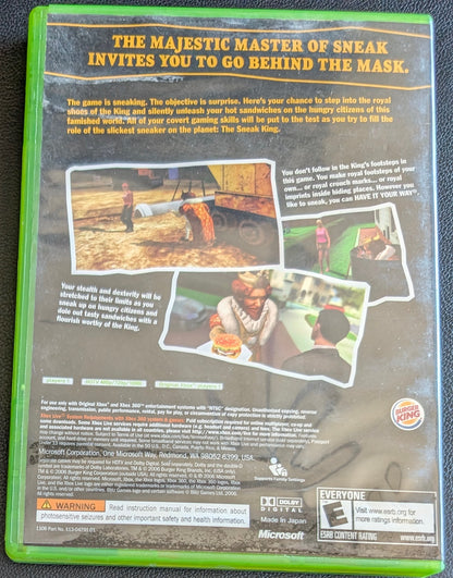 Sneak King (2006) - CIB Xbox 360 | RE-Sealed