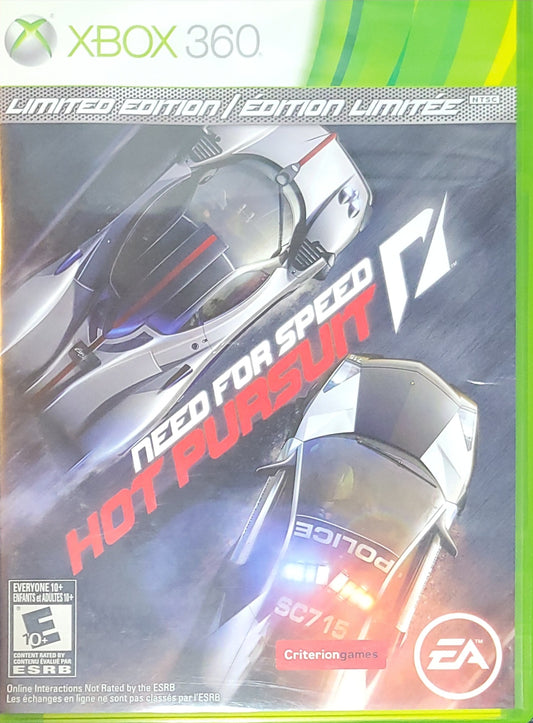 Need for Speed Hot Pursuit LIMITED EDITION – Microsoft Xbox 360 CIB – Clean Disc – RE-SEALED (2010)