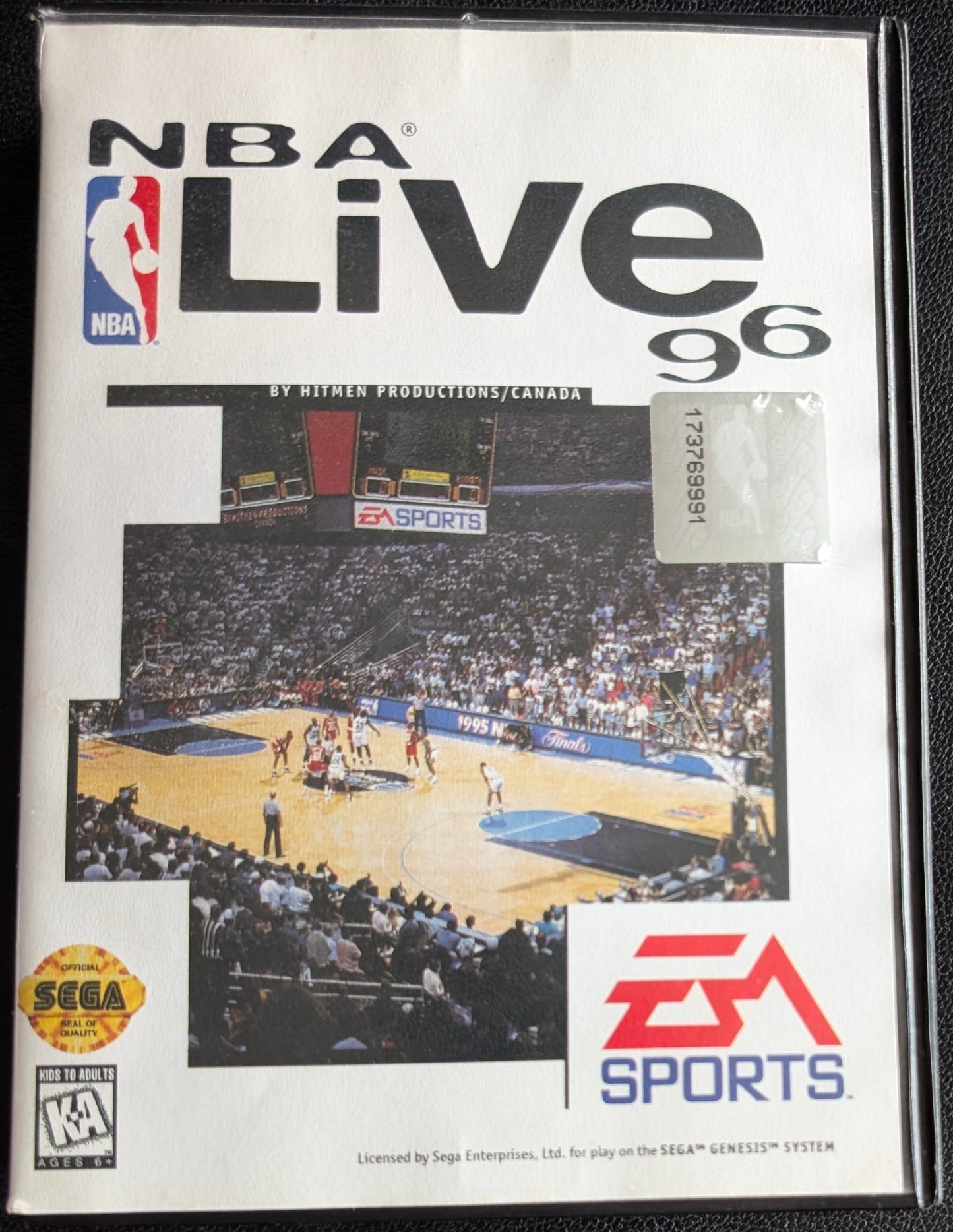 NBA Live '96 - Boxed CIB (Sega Genesis) | 1995 | Sports