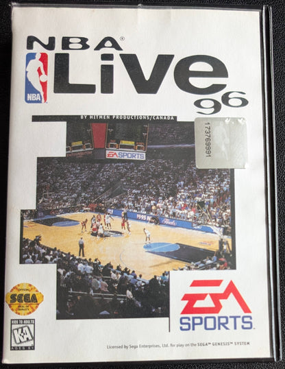 NBA Live '96 - Boxed CIB (Sega Genesis) | 1995 | Sports