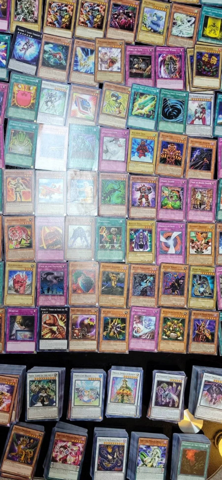 Amazing STORAGE LOCKER Find Huge 1st Edition Yugioh Card Lot 1000+ MINT Cond.