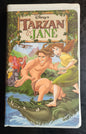 Cool FInd Walt TARZAN & JANE 1990's VHS Tape + Box Pre - Owned Great Shape!