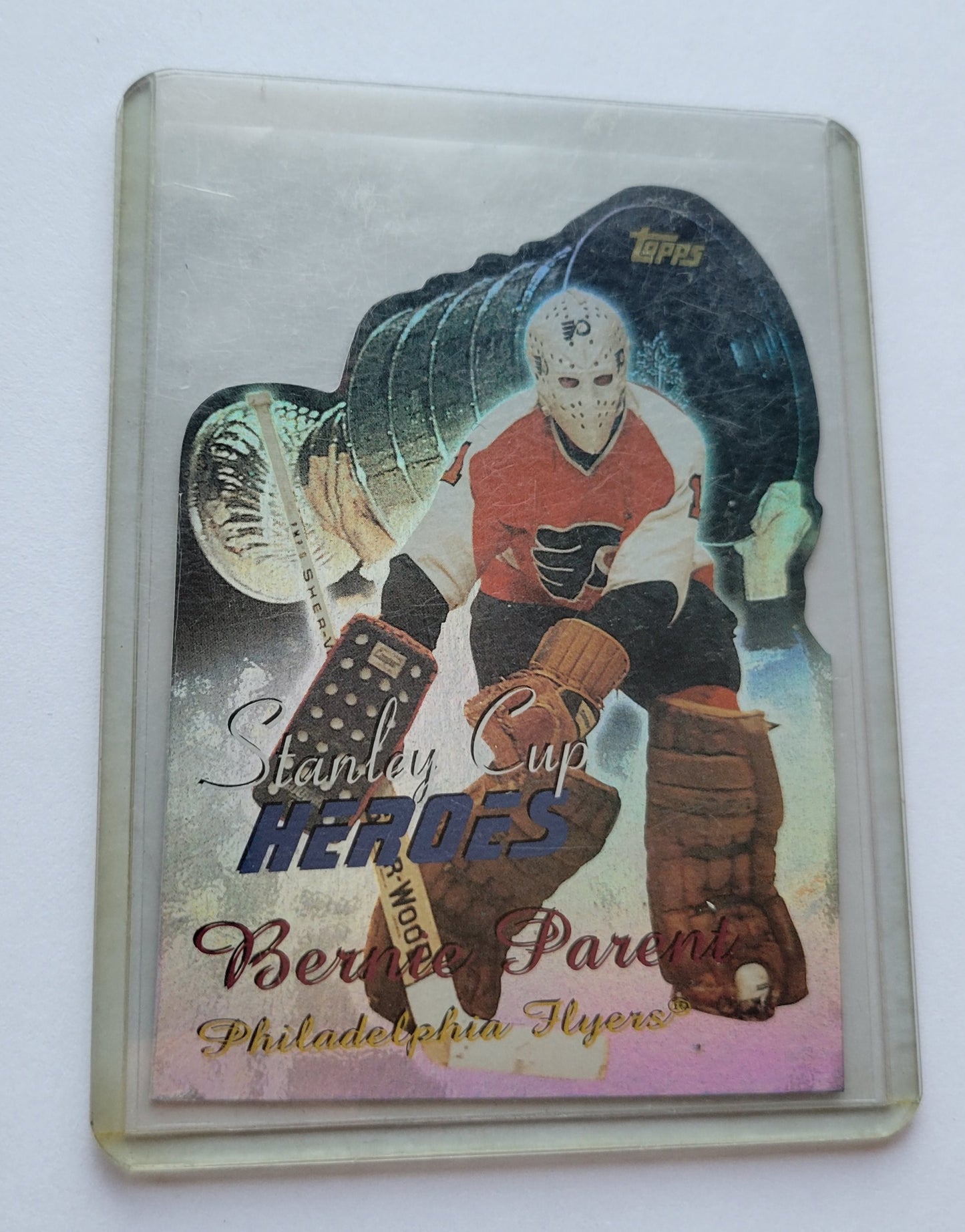 2000-01 TOPPS STANLEY CUP HEROES BERNIE PARENT #SCH-BP PHILADELPHIA FLYERS HOF