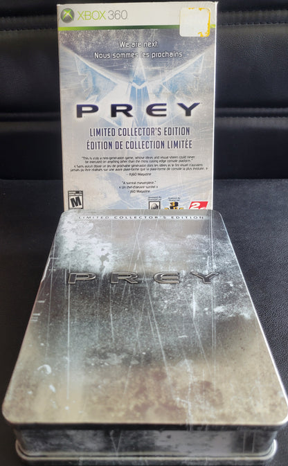 PREY Limited Collectors Edition (CIB) - Microsoft XBOX 360 - Pre-Owned Like New CLEAN DISC