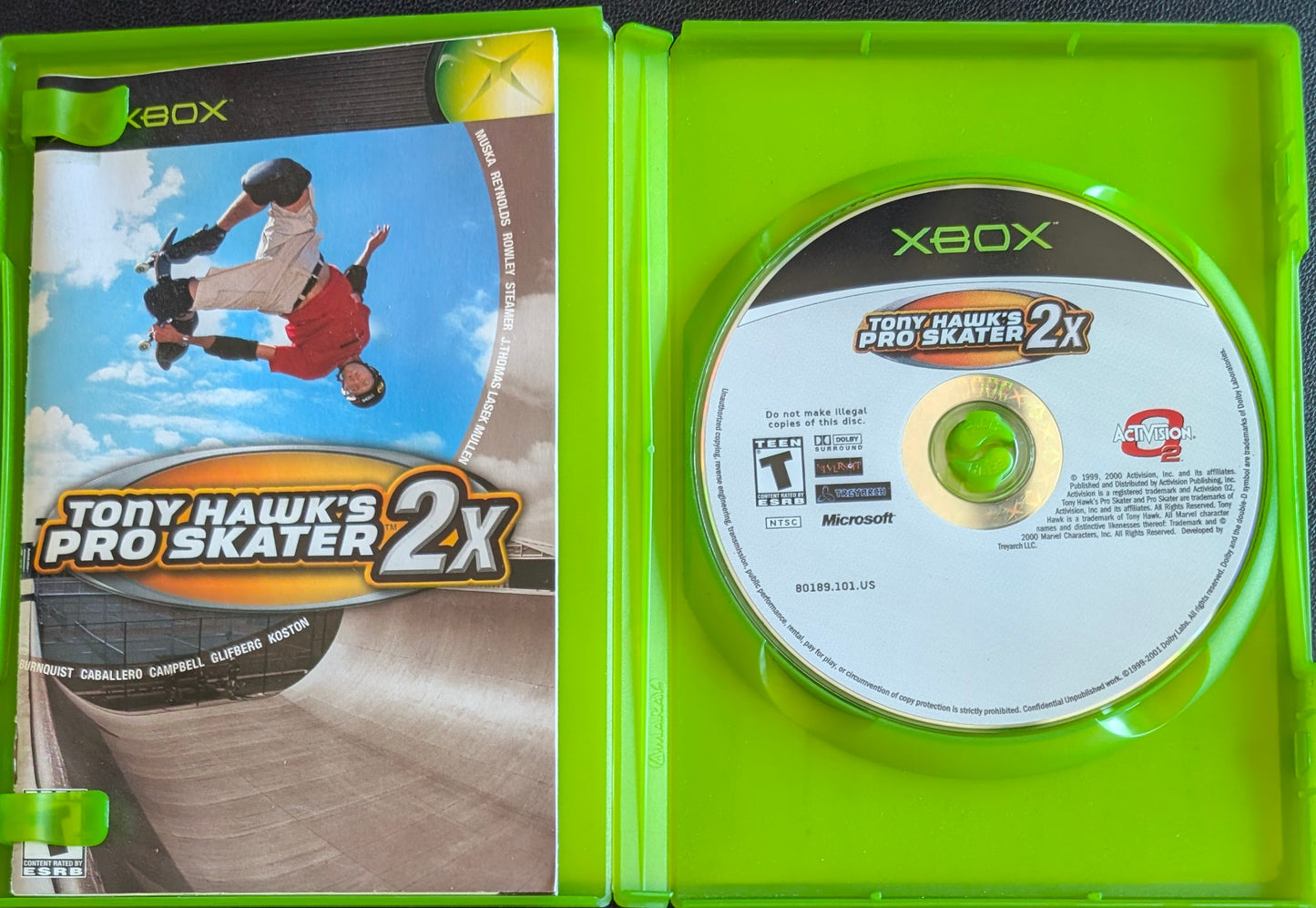 Tony Hawk's Pro Skater 2X (2001) - CIB Original Xbox | RE-Sealed
