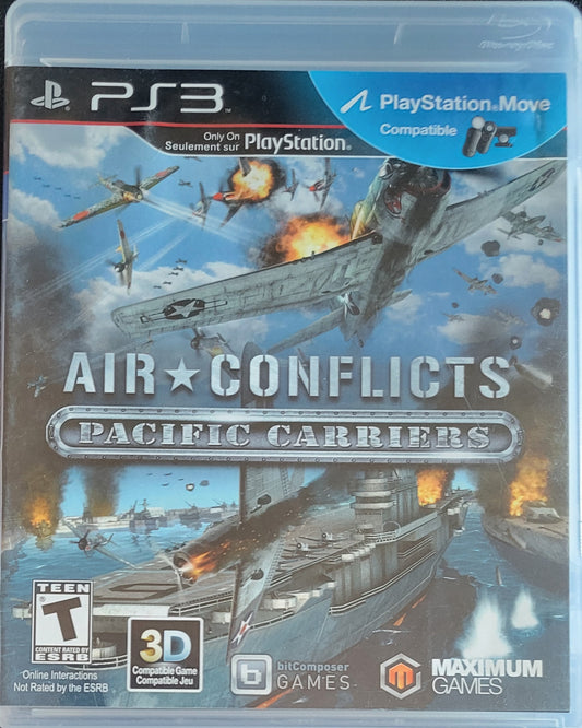 Air Conflicts: Pacific Carriers (CIB) – Sony PlayStation 3 PS3 – Re-Sealed (2011)