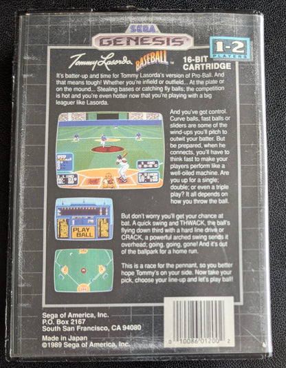 Tommy Lasorda Baseball - Boxed CIB (Sega Genesis) | 1991 | Sports / Baseball