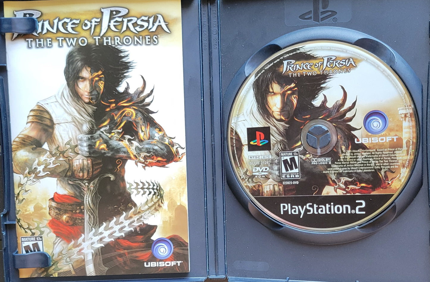 Prince Of Persia: The Two Thrones Greatest Hits Edition - Sony PlayStation 2 PS2 CIB Pre-Owned Great Shape! Tested & Working