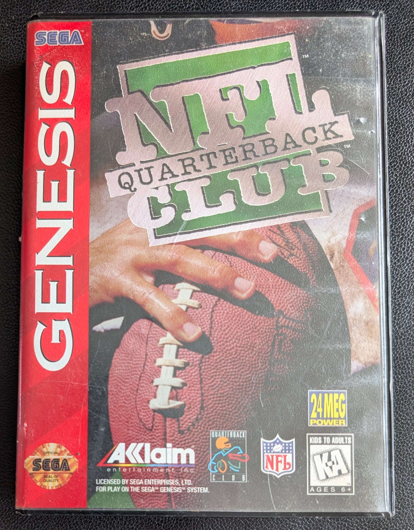 NFL Quarterback Club - Boxed CIB (Sega Genesis) | 1993 | Sports / Football