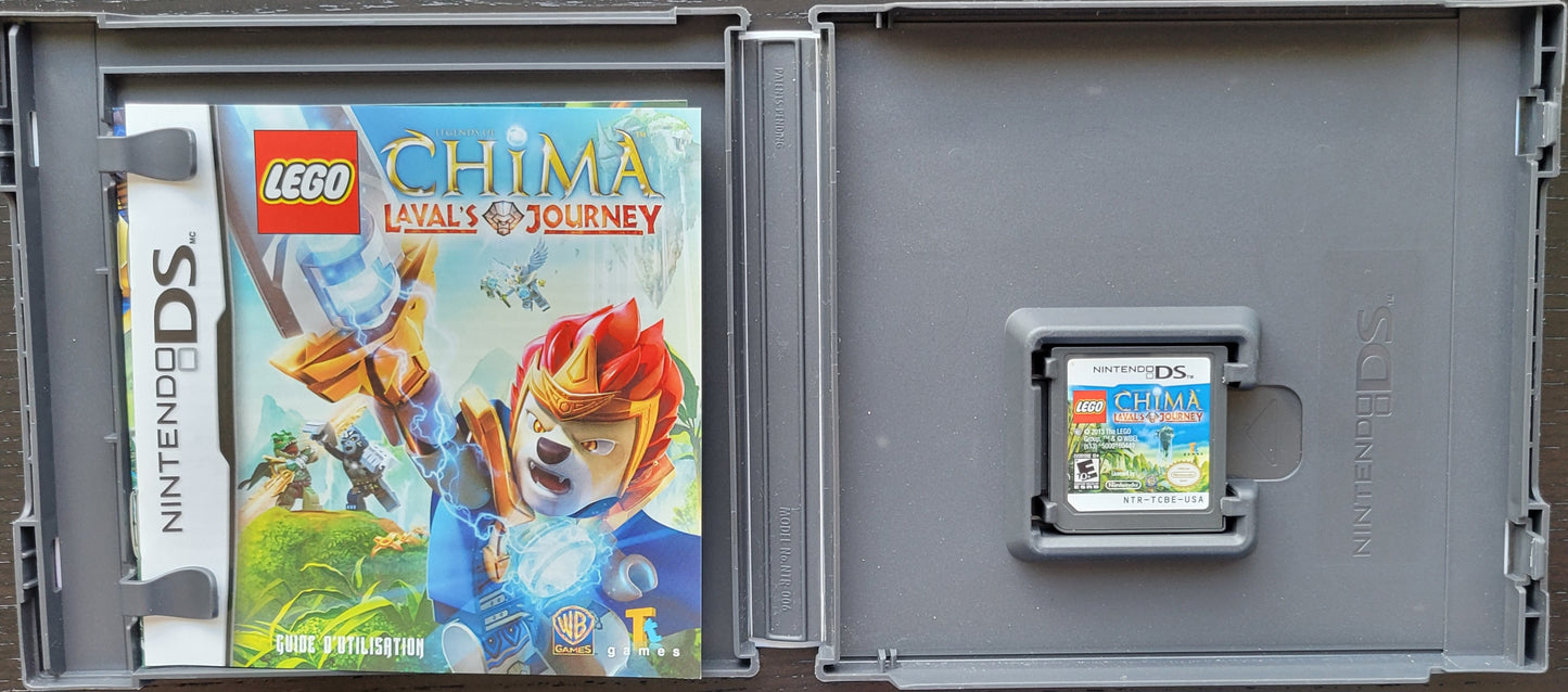 Lego Legends Of Chima: Laval's Journey 2013 - Nintendo DS - Handheld Console NTSC Cartridge Only Tested & Working