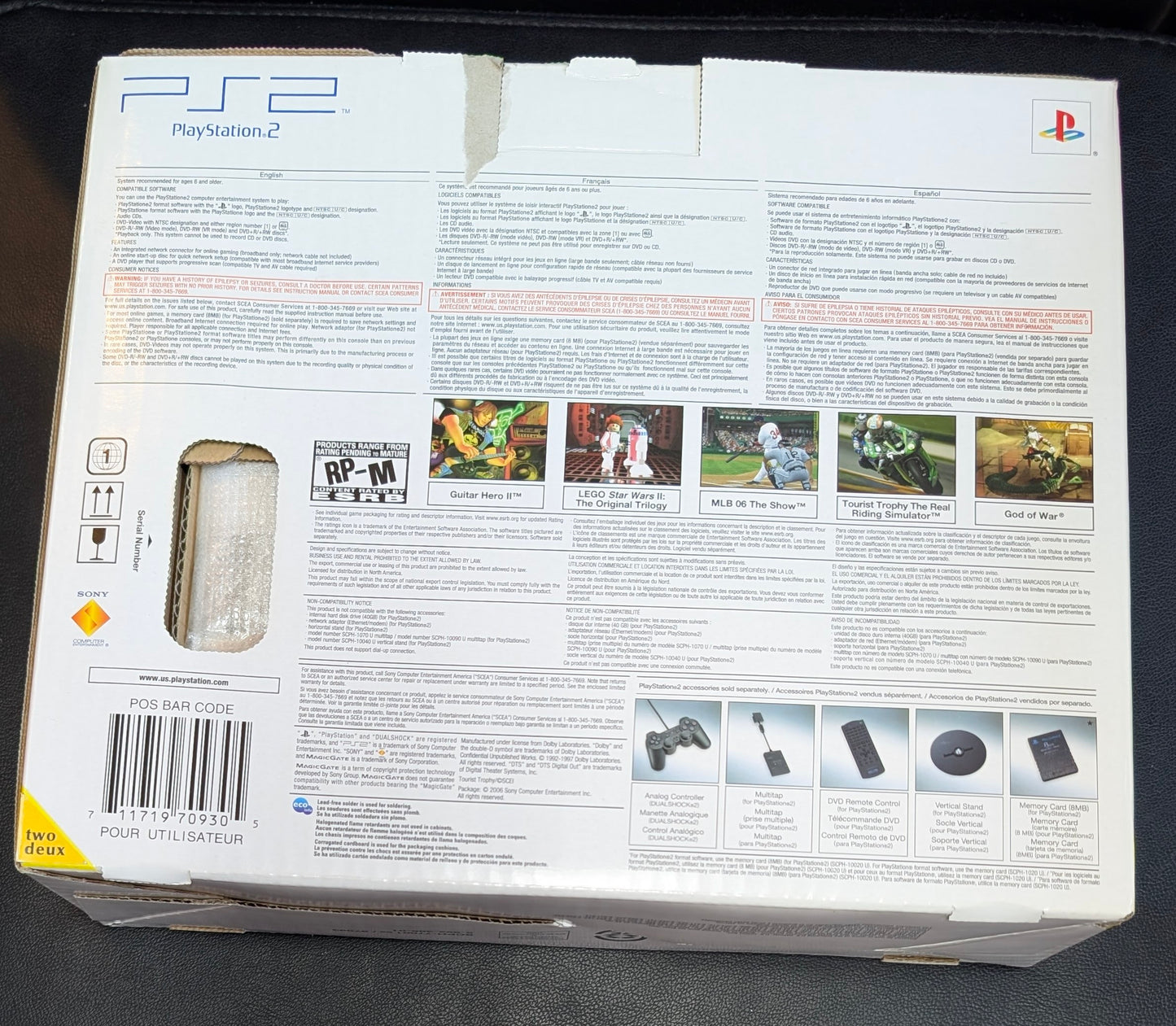 PlayStation 2 | Slim Silver | Special Edition Console Bundle (2004) - PS2 | CIB Complete in Box - SCPH-77001