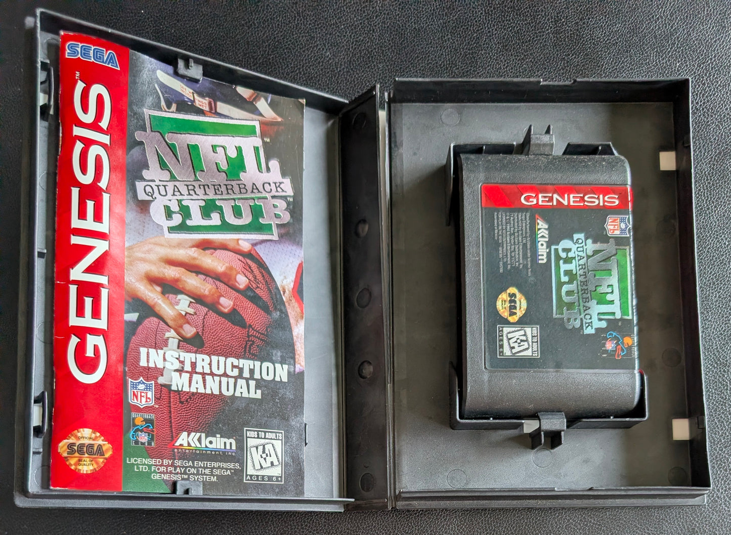 NFL Quarterback Club - Boxed CIB (Sega Genesis) | 1993 | Sports / Football