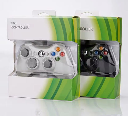 Microsoft Xbox 360 Controller | Multiple Colors | OEM Replacement Gamepad | Wired + Wireless