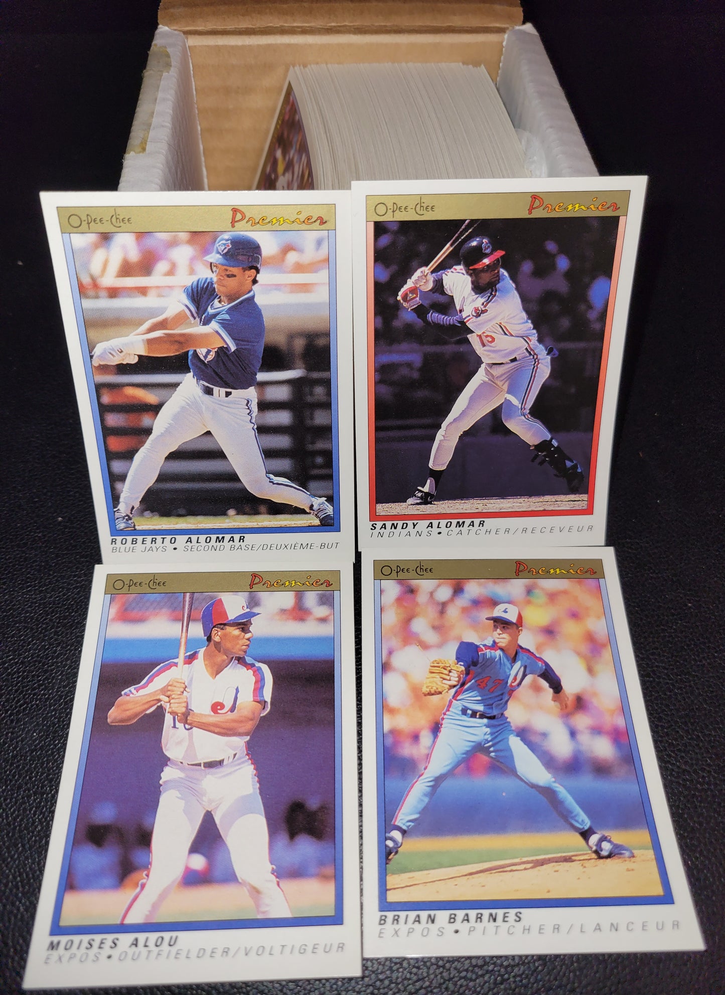 Near Mint Condition 1990's O-Pee-Chee MLB BASEBALL Cards