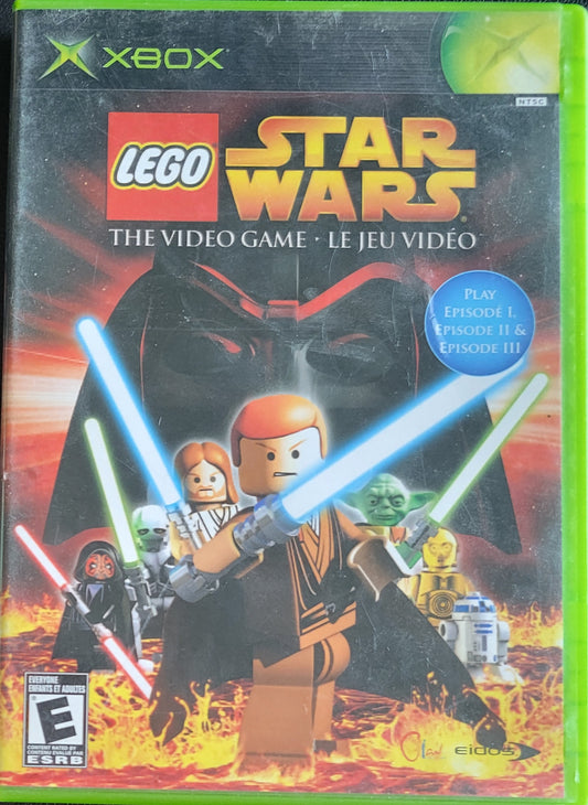 Lego Star Wars - (CIB) OG Microsoft XBOX  Pre-Owned Great Shape Tested & Working CLEAN DISC