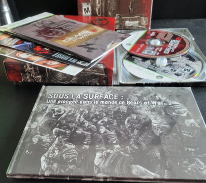 Gears Of War 2: Limited Edition - (CIB) - Microsoft XBOX 360 - Pre-Owned Like New CLEAN DISC