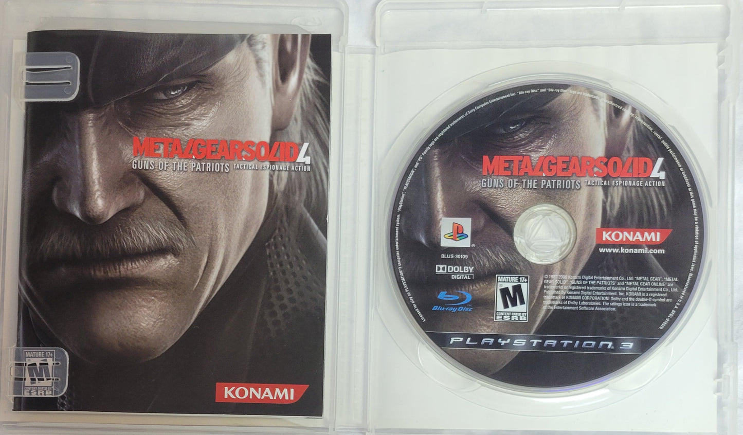 RARE Metal Gear Solid 4 Special Edition – Limited Package CIB | PS3 Slim Console + 1 Controller + Hookups | Factory Inserts | Matching Serials | Excellent Condition