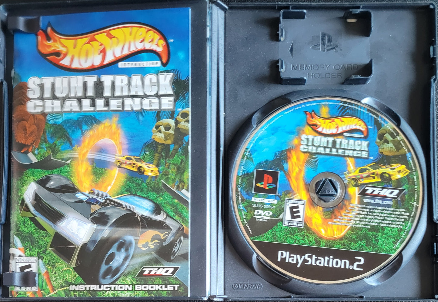 HotWheels Stunt Track Challenge – Sony PlayStation 2 PS2 (CIB) – Tested – Re-Sealed (2004)