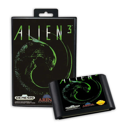 ALIEN 3 - Boxed (Sega Genesis Cartridge)" | 1990 | Action Platformer