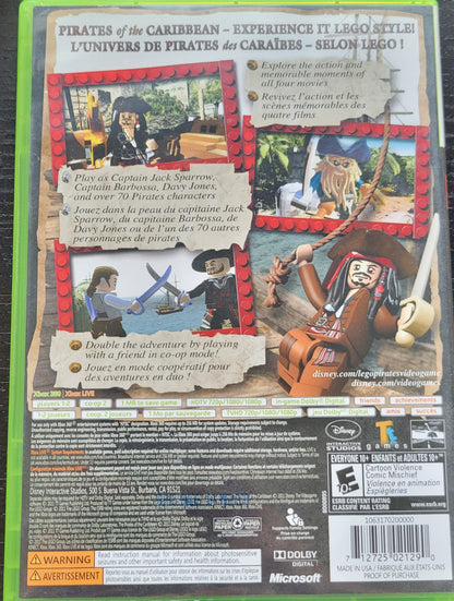 LEGO The Pirates Of The Caribbean - Microsoft XBOX 360 - CIB Pre-Owned Great Shape Tested & Working