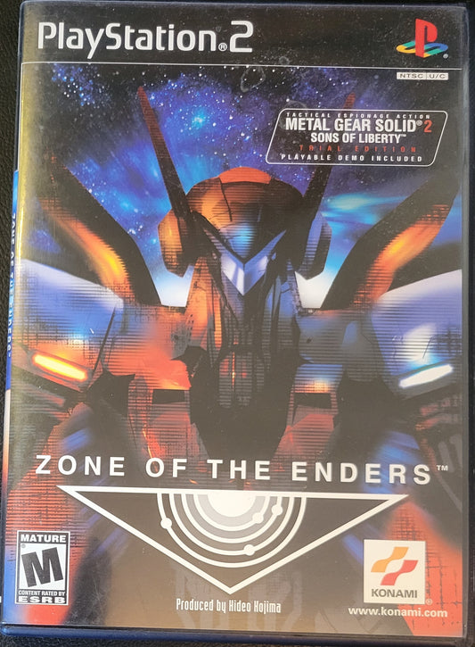 Zone Of The Enders: MGD Sons Of Liberty 2 Limited Edition - Sony PlayStation 2 PS2 Pre-Owned Tested & Working Great Shape!