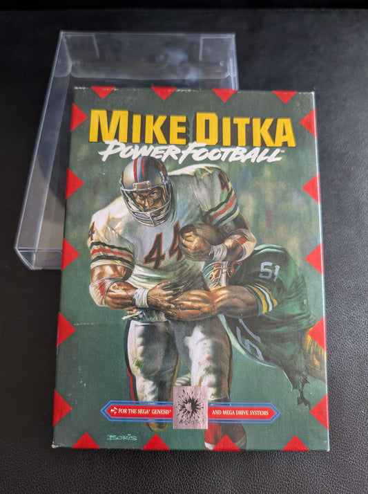 Mike Ditka Power Football - Boxed CIB (Sega Genesis) | 1992 | Sports / Football