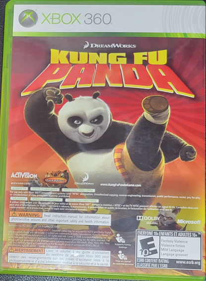 Indiana Jones & Kung Fu Panda – Microsoft XBOX 360 – CIB Pre-Owned Great Shape Tested &amp; Working (2008)