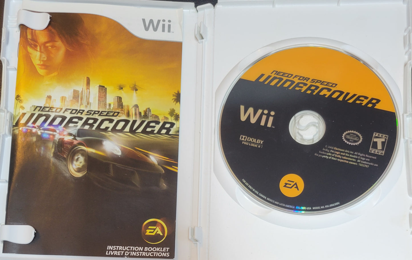 Need for Speed: Undercover – Nintendo Wii CIB – RE-SEALED