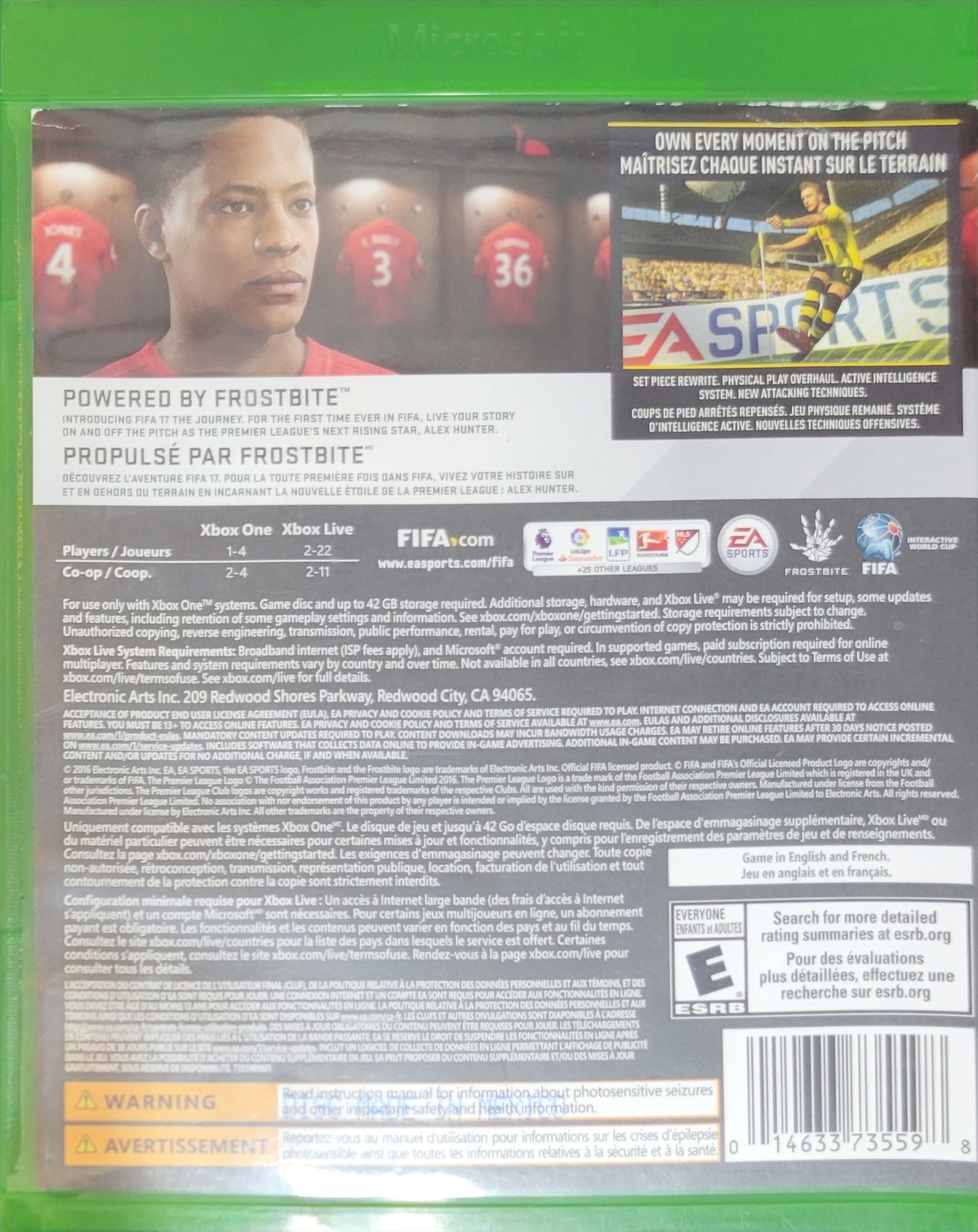FIFA 17 – Microsoft Xbox One CIB – Pre-Owned – RE-SEALED (2016)