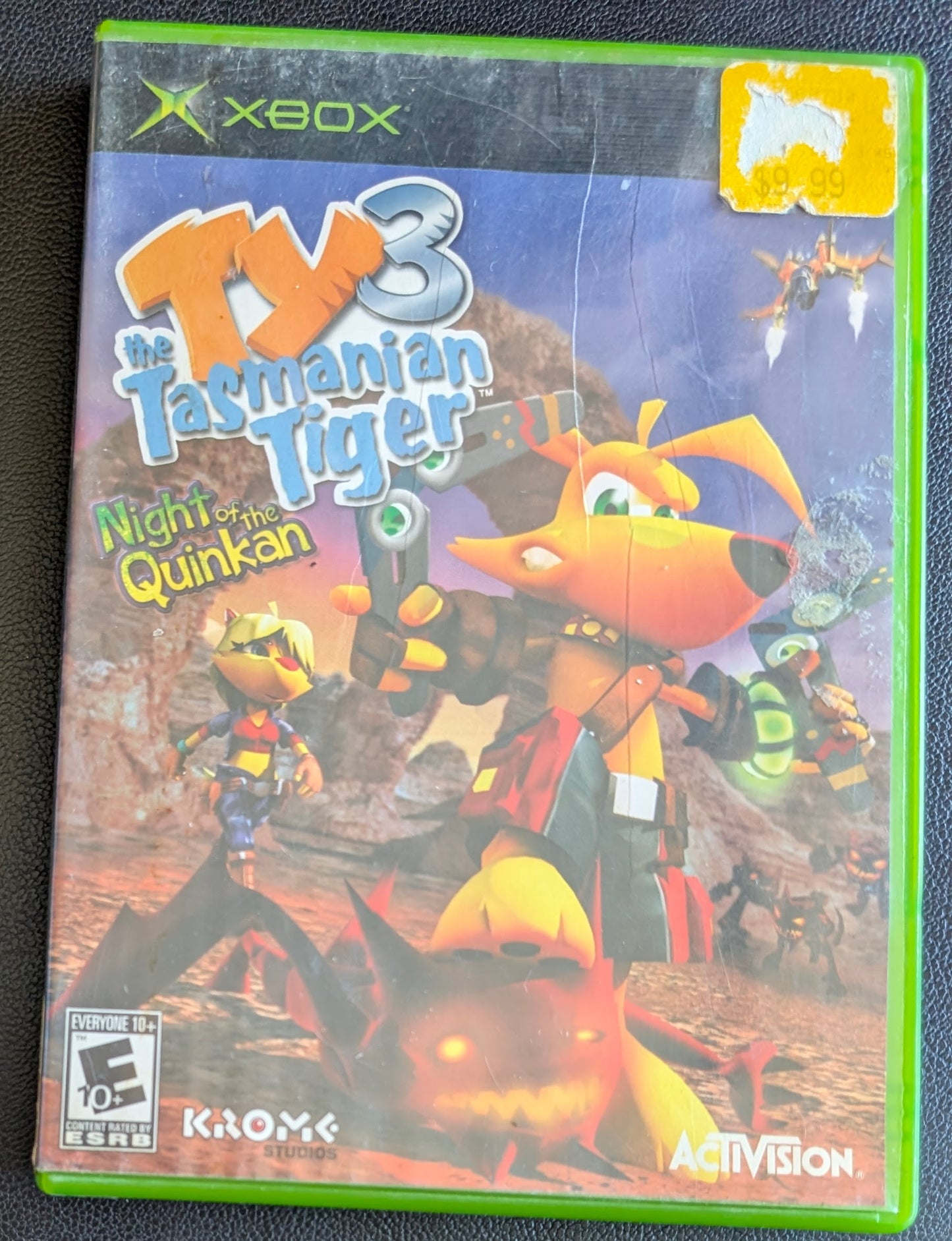 TY the Tasmanian Tiger 3: Night of the Quinkan (2005) - CIB Original Xbox | RE-Sealed