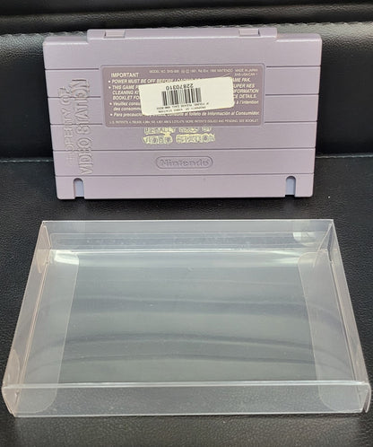 Authentic Super Ninja Boy - SNES - Super Nintendo Ent. System NTSC/PAL Cartridge + Plastic Protector