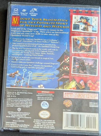 Harry Potter: Quidditch World Cup (2003) - CIB Nintendo GameCube | RE-Sealed
