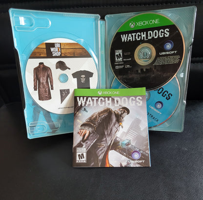 Watchdogs LIMITED EDITION STEEL Box Set - Microsoft XBOX ONE - MINTY CIB Pre-Owned Great Shape Tested & Working