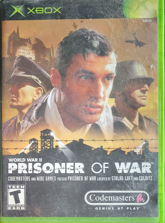 World War 2: Prisoner Of War - (CIB) OG Microsoft XBOX  Pre-Owned Great Shape Tested & Working CLEAN DISC
