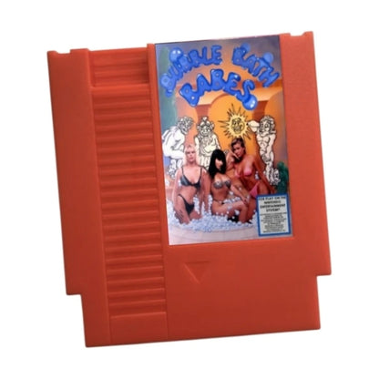 BUBBLE BATH BABES - NES Nintendo Entertainment System 1983 72 Pin 8 Bit Video Game Cartridge