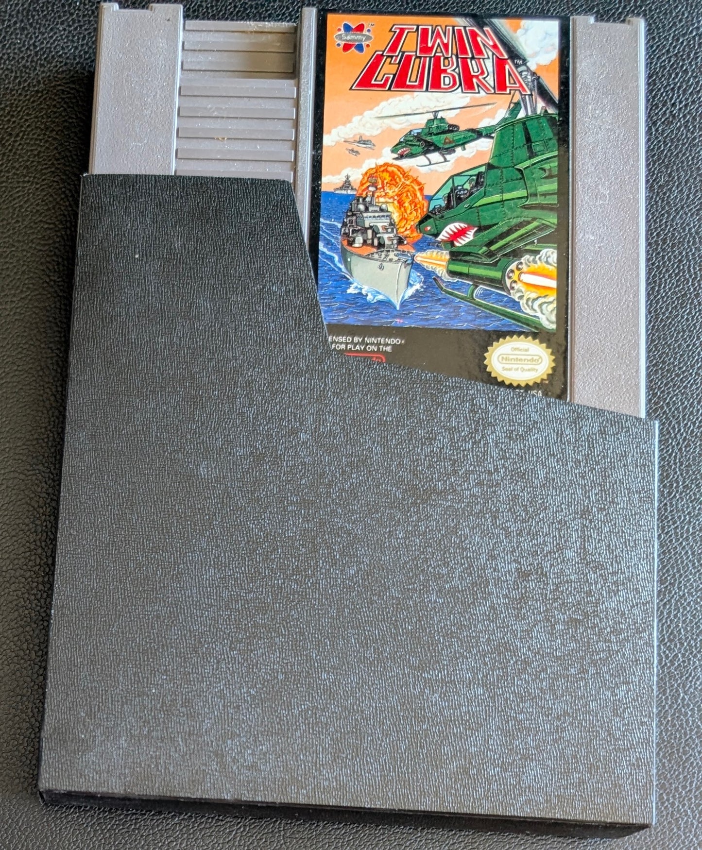 Twin Cobra (1990) - Nintendo NES | Authentic | Cleaned & Tested + Protection Sleeve