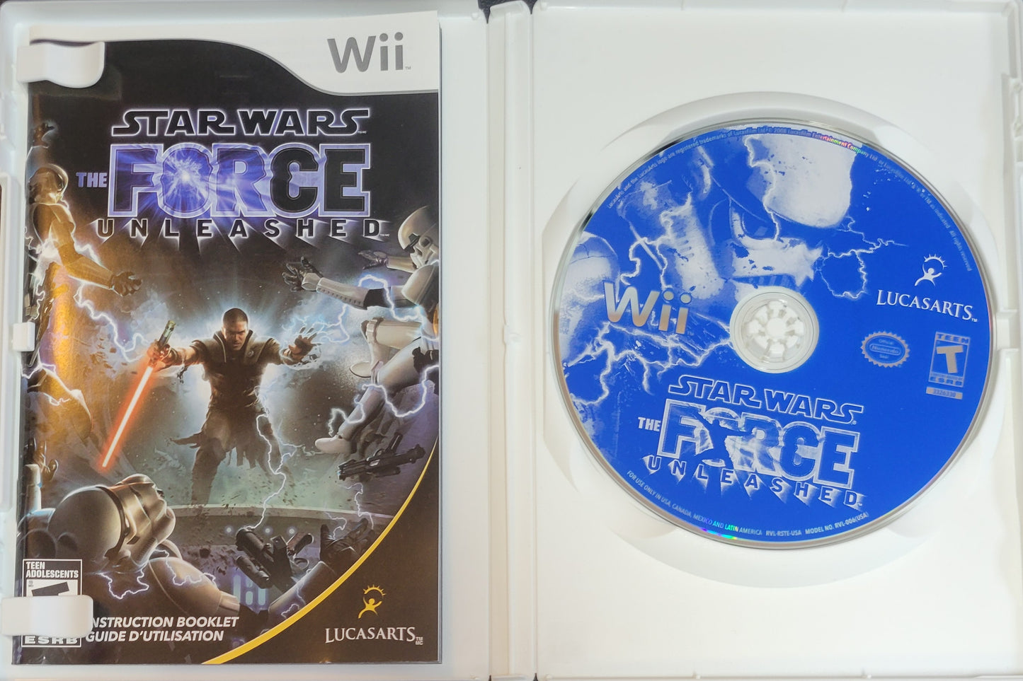 Star Wars: The Force Unleashed – Nintendo Wii CIB – RE-SEALED + Like New