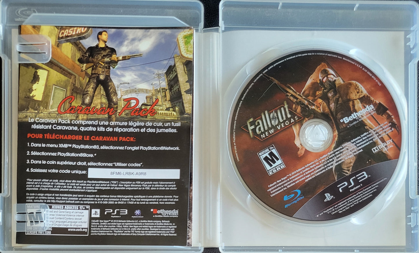 Fallout: New Vegas (CIB) – Sony PlayStation 3 PS3 – Clean Disc