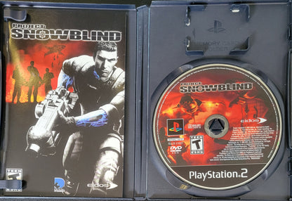 Project Snowblind - Sony PlayStation 2 PS2 (CIB) Pre-Owned Tested & Working Great Shape!
