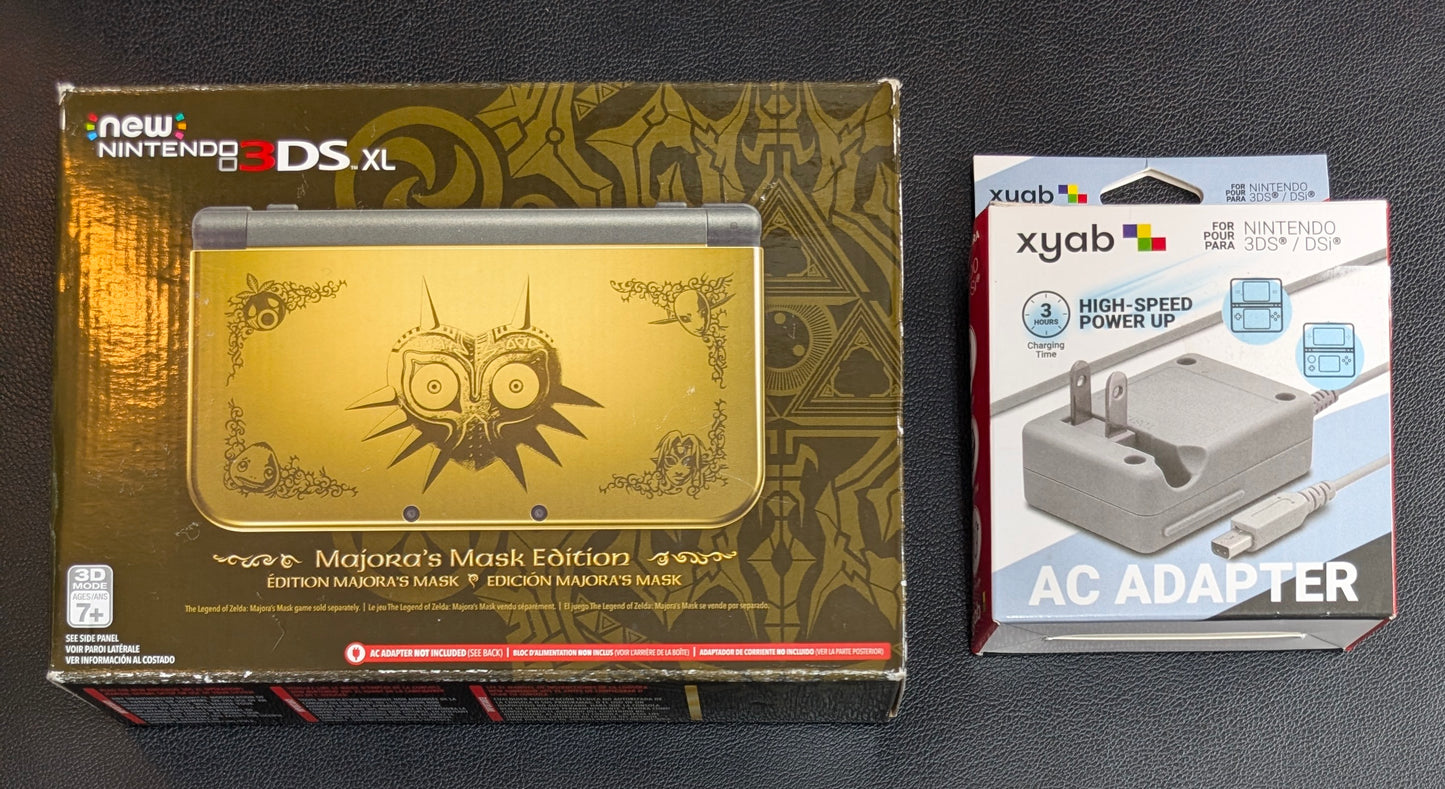 ZELDA Majora's Mask Edition 3DS XL – Rare Collector’s Console | FACTORY CIB | Excellent Condition