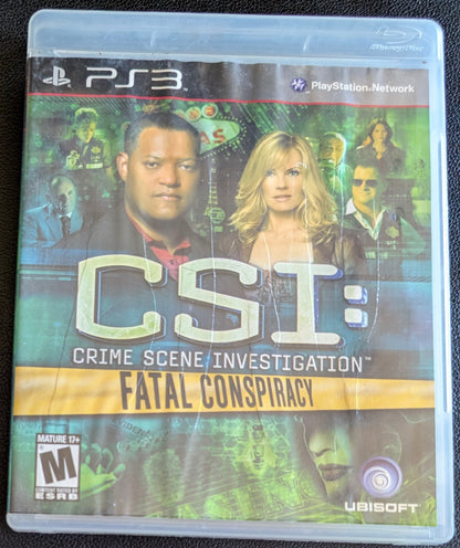 CSI: Crime Scene Investigation – Hard Evidence (2007) - CIB PlayStation 3 (PS3) | RE-Sealed