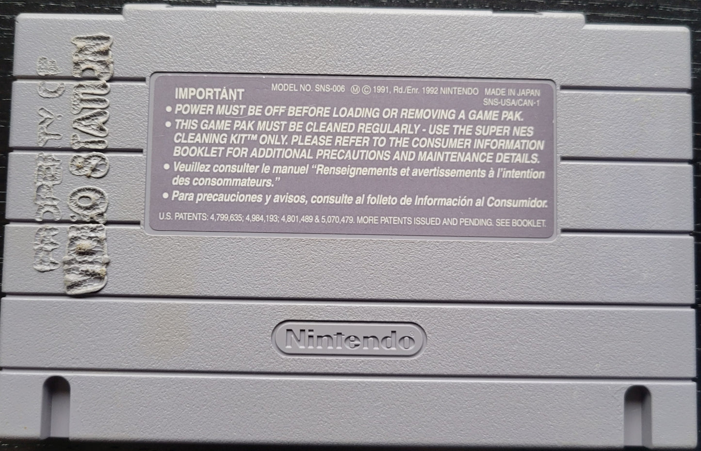 WORLD HEROES - Authentic SNES - 199 Super Nintendo Ent. System NTSC Cartridge + Protector