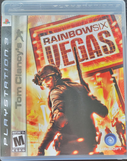 RAINBOWSIX: Vegas - 2013 Sony PlayStation 3 PS3 Pre-Owned Great Shape Tested & Working