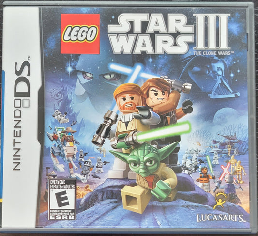 LEGO: STARWARS 3 - Nintendo DS - Handheld Console NTSC Cartridge Only Tested & Working